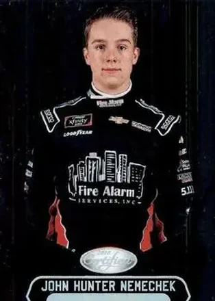2018 Panini Certified #12 - John Hunter Nemechek - Chip Ganassi Racing