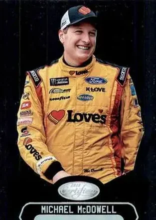 2018 Panini Certified #28 - Michael McDowell - Front Row Motorsports