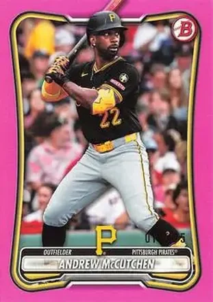 2026 Bowman - Pink #22 - Andrew McCutchen - Pittsburgh Pirates