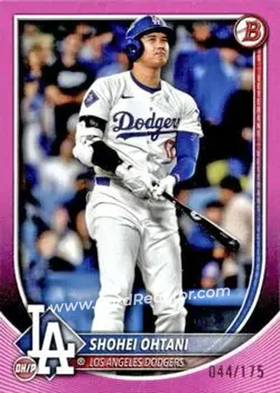 2026 Bowman - Pink #52 - Shohei Ohtani - Los Angeles Dodgers - Front