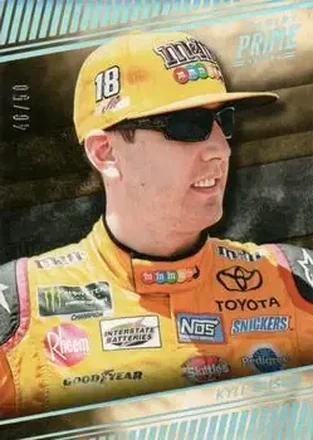 2018 Panini Prime #1 - Kyle Busch - Joe Gibbs Racing
