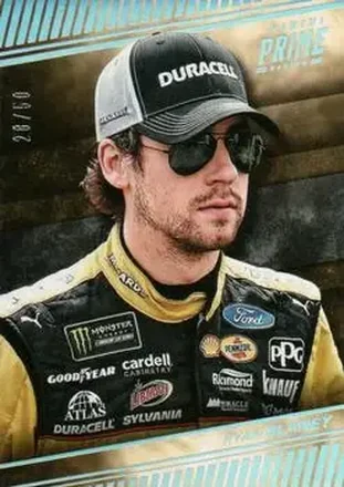 2018 Panini Prime #8 - Ryan Blaney - Team Penske