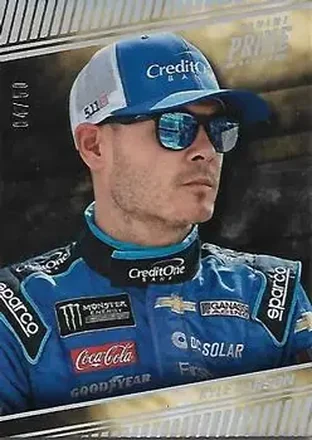 2018 Panini Prime #10 - Kyle Larson - Chip Ganassi Racing