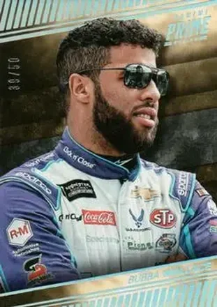 2018 Panini Prime #20 - Bubba Wallace - Richard Petty Motorsports