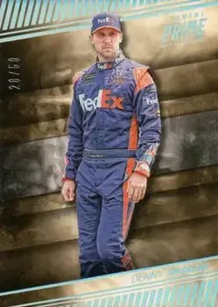 2018 Panini Prime #41 - Denny Hamlin - Joe Gibbs Racing