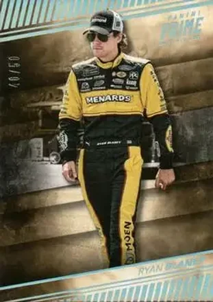2018 Panini Prime #42 - Ryan Blaney - Team Penske