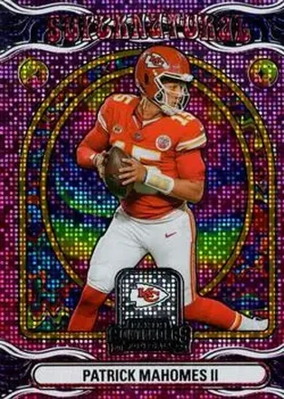 2024 Panini Contenders - Supernatural #1 - Patrick Mahomes II - Kansas City Chiefs