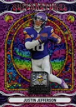 2024 Panini Contenders - Supernatural #7 - Justin Jefferson - Minnesota Vikings
