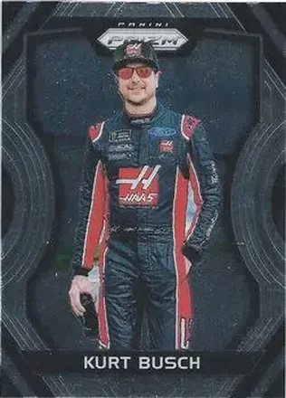 2018 Panini Prizm #9 - Kurt Busch - Stewart-Haas Racing