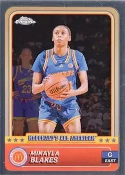2024 Topps Chrome McDonald's All American #1 Mikayla Blakes