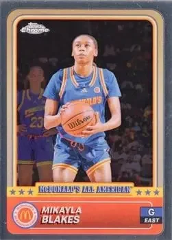 2024 Topps Chrome McDonald's All American #1 Mikayla Blakes