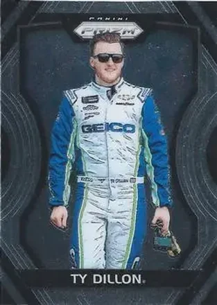 2018 Panini Prizm #16 - Ty Dillon - Germain Racing