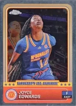 2024 Topps Chrome McDonald's All American #3 Joyce Edwards