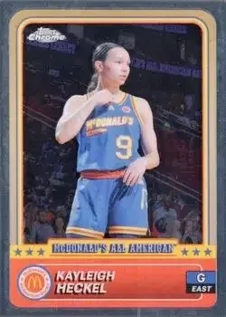 2024 Topps Chrome McDonald's All American #4 Kayleigh Heckel