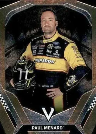 2018 Panini Victory Lane #15 - Paul Menard - Wood Brothers Racing
