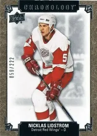 2019-20 Upper Deck Chronology #140 - Nicklas Lidstrom - Detroit Red Wings