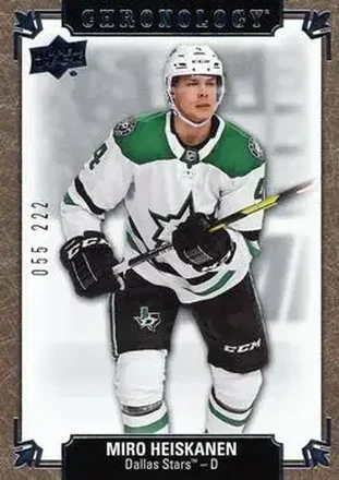 2019-20 Upper Deck Chronology #147 - Miro Heiskanen - Dallas Stars