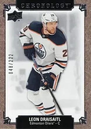 2019-20 Upper Deck Chronology #155 - Leon Draisaitl - Edmonton Oilers