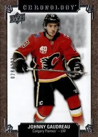 2019-20 Upper Deck Chronology #168 - Johnny Gaudreau - Calgary Flames