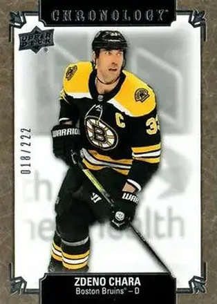 2019-20 Upper Deck Chronology #175 - Zdeno Chara - Boston Bruins