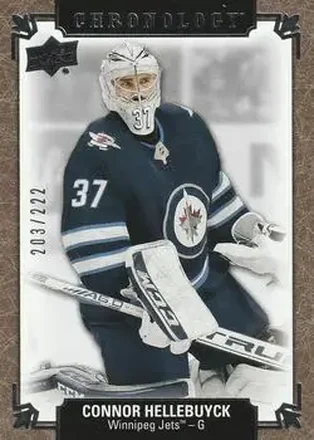 2019-20 Upper Deck Chronology #179 - Connor Hellebuyck - Winnipeg Jets