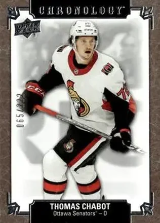2019-20 Upper Deck Chronology #195 - Thomas Chabot - Ottawa Senators