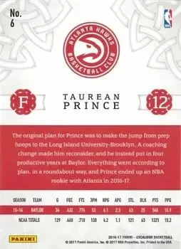 Back of Taurean Prince