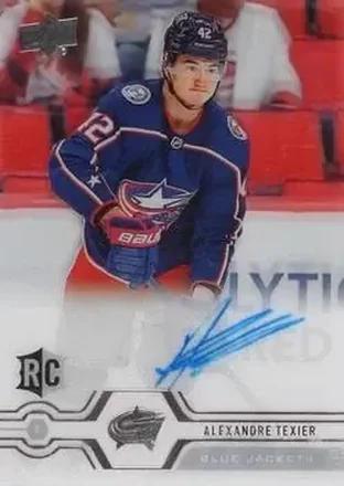 2019-20 Upper Deck Clear Cut #CC-AT - Alexandre Texier - Columbus Blue Jackets