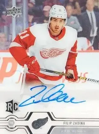2019-20 Upper Deck Clear Cut #CC-FZ - Filip Zadina - Detroit Red Wings