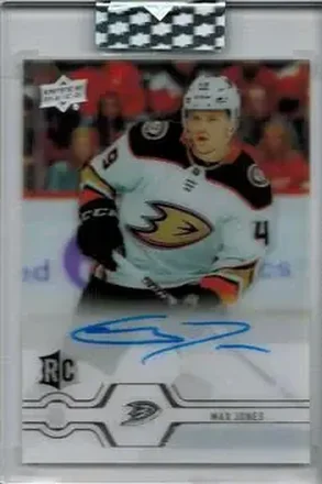 2019-20 Upper Deck Clear Cut #CC-MJ - Max Jones - Anaheim Ducks