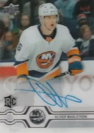2019-20 Upper Deck Clear Cut #CC-OW - Oliver Wahlstrom - New York Islanders