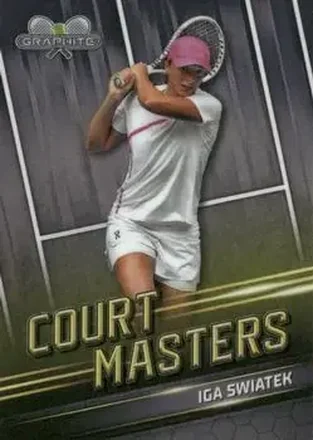 2024 Topps Graphite - Court Masters #CM-IS - Iga Swiatek