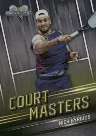 2024 Topps Graphite - Court Masters #CM-NK - Nick Kyrgios