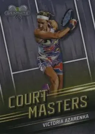 2024 Topps Graphite - Court Masters #CM-VA - Victoria Azarenka