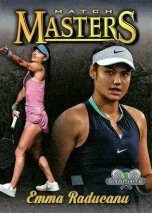 2024 Topps Graphite - Match Masters #MM-EU - Emma Raducanu
