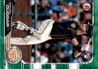 2019 Bowman - Green #30 - Steven Duggar - San Francisco Giants