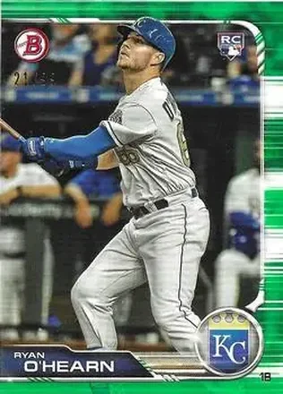 2019 Bowman - Green #93 - Ryan O’Hearn - Kansas City Royals