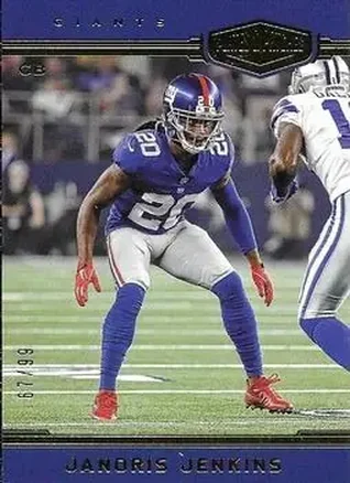 2018 Panini Plates & Patches #143 - Janoris Jenkins - New York Giants