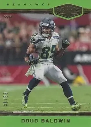 2018 Panini Plates & Patches #179 - Doug Baldwin - Seattle Seahawks