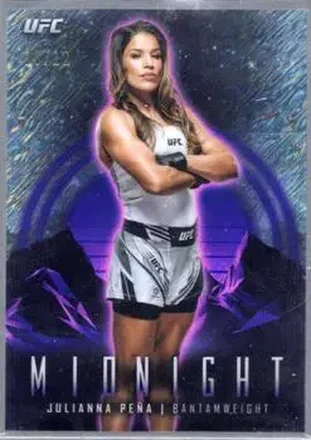 2024 Topps Midnight UFC - Midnight #3 - Julianna Peña