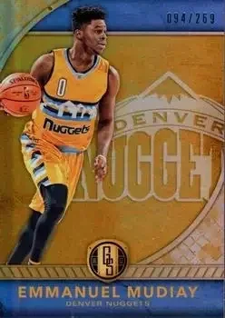 2016-17 Panini Gold Standard #2 Emmanuel Mudiay