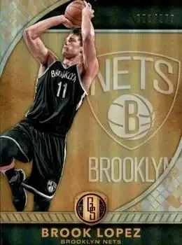 2016-17 Panini Gold Standard #4 Brook Lopez