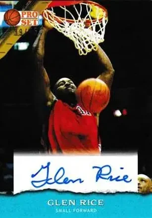 2022 Pro Set Sports - Platinum Blue #PSA-GR1 - Glen Rice