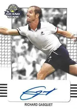 2018 Leaf Grand Slam #BA-RG1 - Richard Gasquet