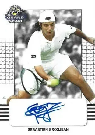 2018 Leaf Grand Slam #BA-SG1 - Sebastien Grosjean