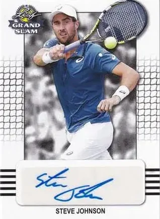 2018 Leaf Grand Slam #BA-SJ1 - Steve Johnson