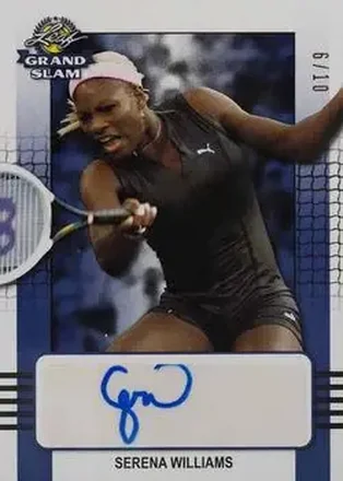 2018 Leaf Grand Slam - Blue #BA-SW1 - Serena Williams