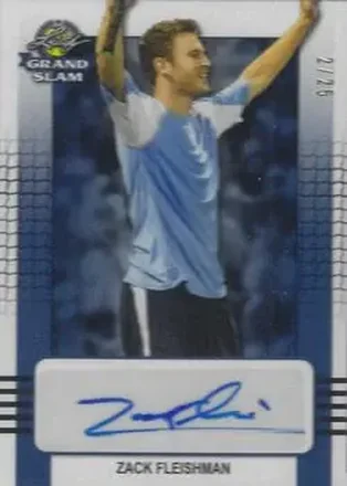 2018 Leaf Grand Slam - Blue #BA-ZF1 - Zack Fleishman