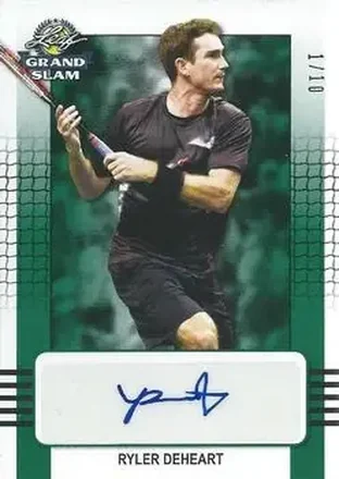 2018 Leaf Grand Slam - Green #BA-RDH - Ryler DeHeart