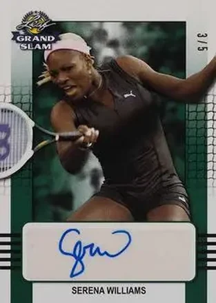2018 Leaf Grand Slam - Green #BA-SW1 - Serena Williams